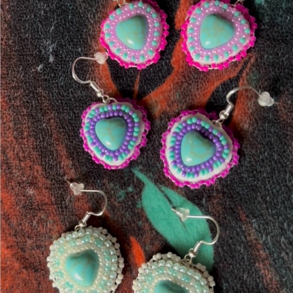 Custom Turquoise Heart - Picture 4 of 8